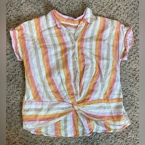 Lou & Grey for LOFT Striped Shirt